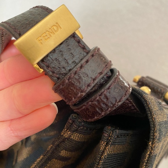 Fendi Zucca Print Classic No.1 Mesenger Bag in Canvas.  In great condition. - Picture 9 of 16